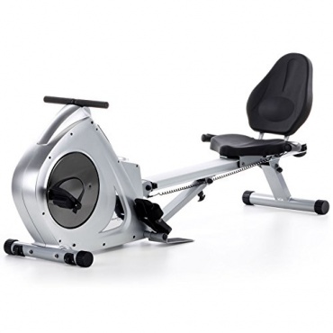 Aquarius 3-in-1 Rudergert Liegeergometer SF-1040, silber grau, SF-1040 von Skandika Bild 1