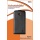 mumbi PREMIUM ECHT Leder Flip Case Nokia Lumia schwarz Bild 3