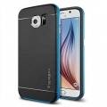 Spigen Schutzhlle Samsung Galaxy S6 blau schwarz Bild 1