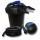 Wiltec Druckfilter Set aus 10000l Filter, UVC Teichklärer mit 11W Bild 1