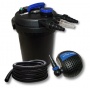 Wiltec Druckfilter Set aus 10000l Filter, UVC Teichklärer mit 11W Bild 1