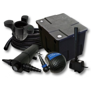 Wiltec Teichfilter Set aus 12000l, UVC Teichklrer mit 18W Bild 1