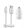 Autoladeset Apple iPod/iPhone/iPad weiss Bild 1