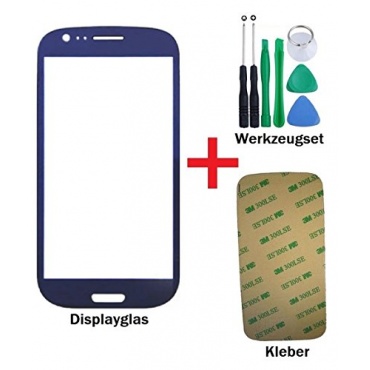 iTech Germany Samsung Galaxy S3 Displayglas Blau Bild 1