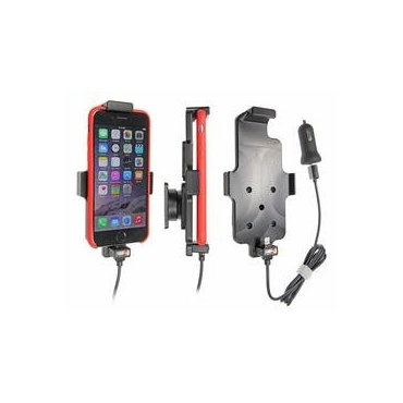 Brodit 521662 Gertehalter aktiv auf USB KFZ-Ladeadapter Apple iPhone 6 Bild 1