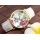 Better Dealz Vintage Blume Damen Analog Armbanduhr Basel-Stil 3 wei Bild 2