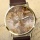 Better Dealz VINTAGE Weltkarte Damen Analog Armbanduhr retro kaffee Bild 2