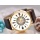 Better Dealz Damen Lssig Armbanduhr Feder Blatt Kaffee Bild 2