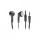 RC-E195 Original HTC Flat Kabel Stereo Headset - Schwarz Bild 1