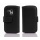 PU Leder Muster Schutzhlle Book Style fr Samsung Galaxy S3 MINI schwarz Bild 2