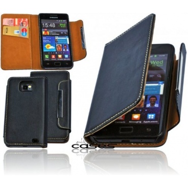 Alternate Cases WALLET Samsung Galaxy S II i9100/S II Plus i9105 schwarz Bild 1