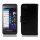 PU Leder Muster Schutzhlle Book Style fr Blackberry Z10 in schwarz Bild 2