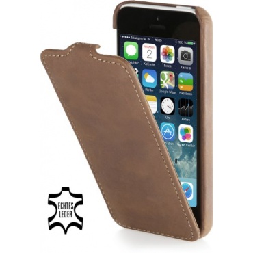 StilGut UltraSlim Case, Tasche aus Leder für Apple iPhone 5c Bild 1