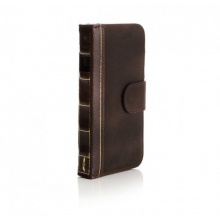 Aviato VINTAGE BOOK Schutzhlle Apple iPhone 5 braun Bild 1