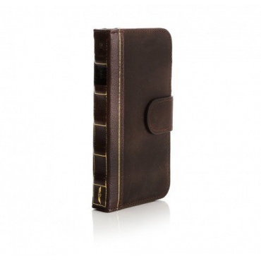 Aviato VINTAGE BOOK Schutzhülle Apple iPhone 5 braun Bild 1