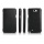 Icarer Luxus Ledertasche fr Samsung Galaxy Note 2 schwarz Bild 1