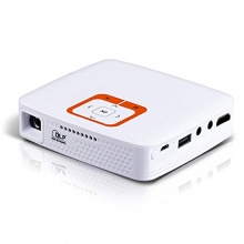 Lalawow NEU 0,5-3M Mini HD Projektor Wlan wei Bild 1