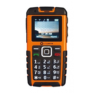 ITTM Outdoor Handy ohne Branding orange schwarz Bild 1
