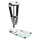 Massagegert Vibro Massager Deluxe Glas, Vibrationsplatte, 28789 von Body Coach Bild 1