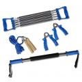 4tlg. Fitness-Set Knigsfeder / Expander / Springseil / Federgriffe von Tentable Bild 1