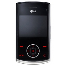LG KU580 schwarz UMTS Slider Handy Bild 1