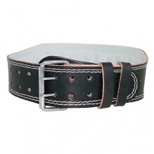Gewichtheber Grtel Leder in schwarz; Small von DFG Bild 1