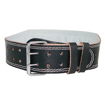 Gewichtheber Grtel Leder in schwarz; XX-Large von DFG Bild 1