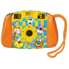 Easypix KiddyPix Kinderkamera Digitalkamera orange gelb Bild 1