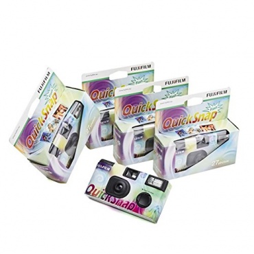 Fujifilm Quicksnap Flash Einwegkamera 27 Bilder mit Blitz 5 Stck Bild 1