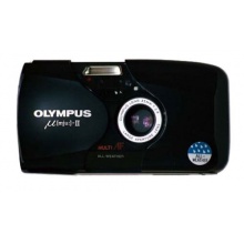 Olympus MJU II Kleinbildkamera schwarz Bild 1