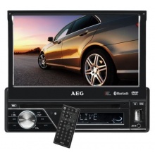 AEG AR 4026 Autoradio 7 Zoll LCD-Display Touchscreen USB schwarz Bild 1