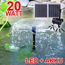 OASIS 2002-1 SOLAR-TEICHPUMPEN-SET 20WATT Bild 1