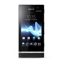 Sony Xperia U Smartphone schwarz pink gelb Bild 1