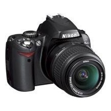 Nikon D40 SLR-Digitalkamera (6 Megapixel) schwarz Bild 1