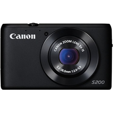 Canon PowerShot S200 Digitalkamera Kompaktkamera 10,1 Megapixel schwarz Bild 1
