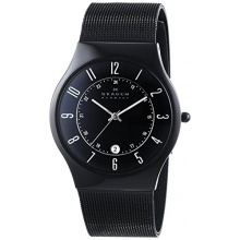 Skagen Herren Analog Armbanduhr Slimline Titan 233XLTMB Bild 1