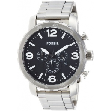 Fossil Herren Analog Armbanduhr XL Trend Analog Edelstahl JR1353  Bild 1