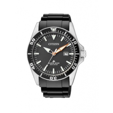 Citizen Herren Analog Armbanduhr XL Promaster Analog Quarz Kautschuk BN0100-42E Bild 1