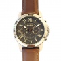 Fossil Herren Analog Armbanduhr Grant Analog Quarz Edelstahl beschichtet FS4813  Bild 1
