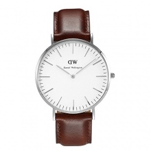 Daniel Wellington Herren Analog Armbanduhr XL St.Mawes Analog Quarz Leder 0207DW Bild 1