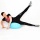 Balance Gymnastikball Donut Ball mit Luftpumpe inSPORTline Bild 2