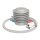 POWRX Gymnastikball Sitzball Fitnessball mit Pumpe, Silber, 75 cm Bild 4