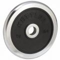 Kettler Hantelscheibe, Schwarz/Silber Bild 1