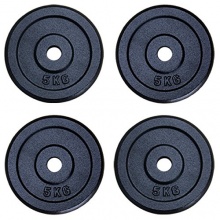 Hantelscheiben Gusseisen 4 x 5 kg von BB Sport  Bild 1