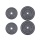 ScSPORTS Hantelscheiben Set 30 kg Guss 2 x 5 2 x10 kg Bild 1