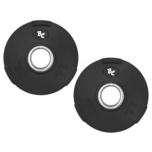 Oly. Gummi-Gripper 5,0Kg (2x2,5) Hantelscheiben Hantel Gewichte, 50/51mm Bild 1
