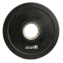 Lex Quinta Bumper Plate/Vollgummi 4x1,25kg Hantelscheiben Bild 1