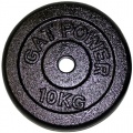 GAT SLIM Hantelscheiben 10kg Guss Hantelgewichtsscheibe Bild 1