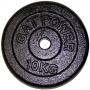 GAT SLIM Hantelscheiben 10kg Guss Hantelgewichtsscheibe Bild 1