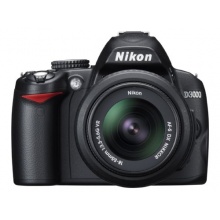 Nikon D3000 SLR-Digitalkamera Spiegelreflexkamera 10 Megapixel Bild 1